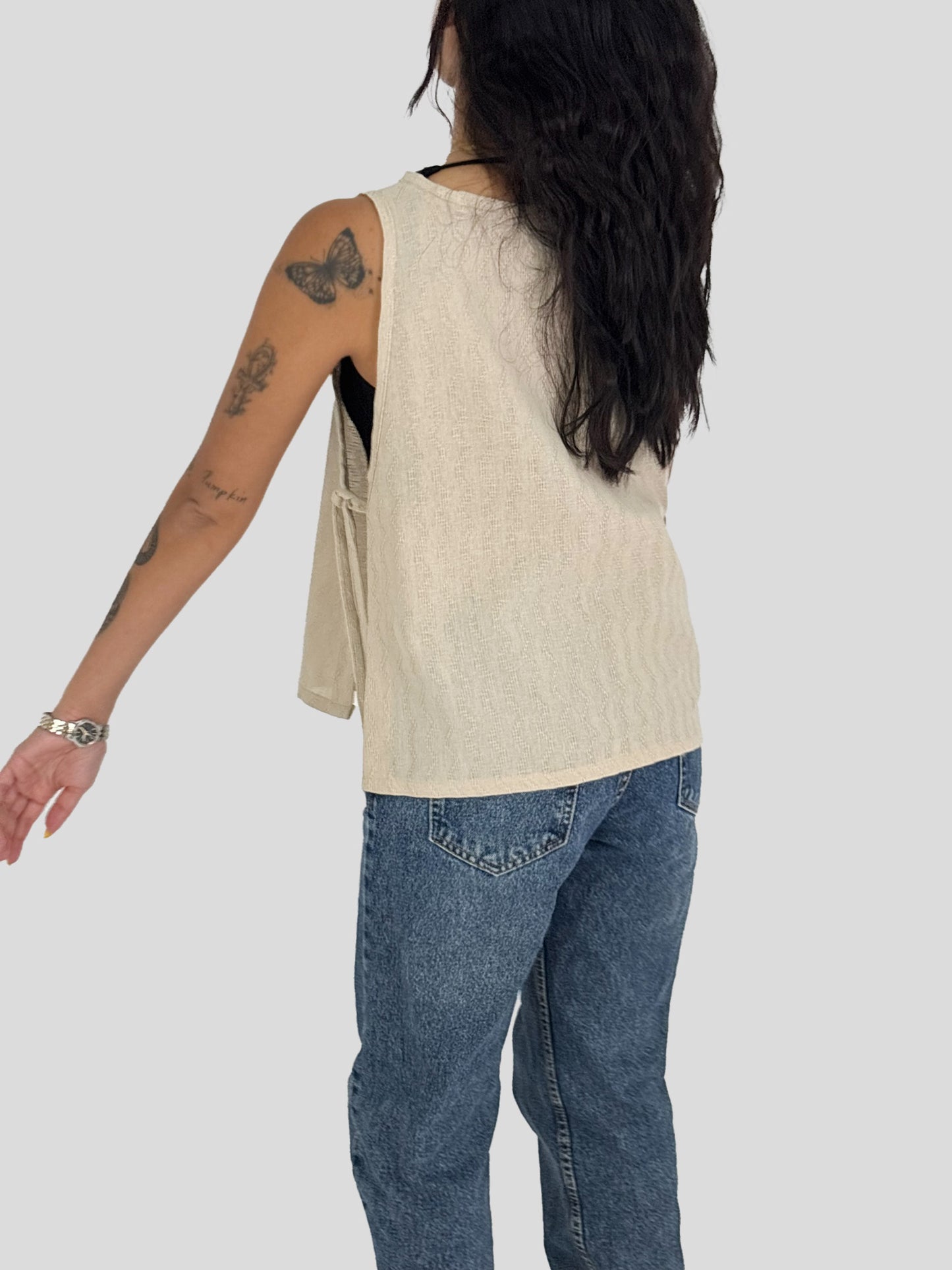 Linen Summer Vest
